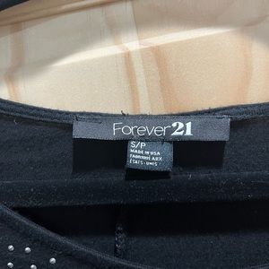 Flowy, rhinestone crop top